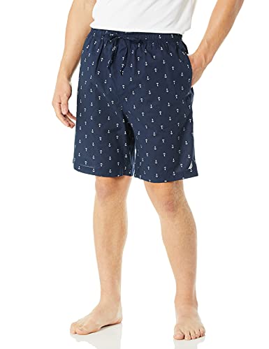 Nautica mens Soft Woven 100% Cotton Elastic...