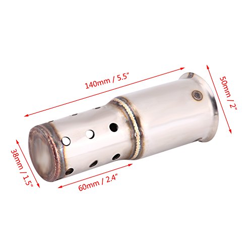 Image of Universal 51mm Motorcycle Exhaust Pipe Muffler Silencer DB Killer Noise Eliminator Motorcycle Exhaust Tips Exhaust Silencer(2)