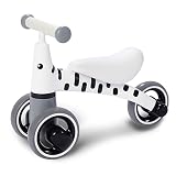 PYKES PEAK(パイクスピーク) 三輪車 子供用 キッズ 1歳半から3歳まで 誕生日プレゼント コンパクト 超軽量 ベビーカー バランス 乗り物 おもちゃ ハンドル プレゼント シマウマ