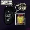 Flux Capacitor Acrylic Keychain, Movie Quote Design, 2 x 1.2 Inch Funny Collectible #3