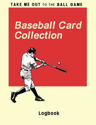 Baseball Card Collection Logbook: Sport trading card collector journal | Baseball inventory tracking, record keeping log book to sort collectable sporting cards