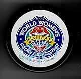 Cherie Piper Signed 2004 IIHF Womens World Championship Halifax Puck Canada - Autographed NHL Pucks