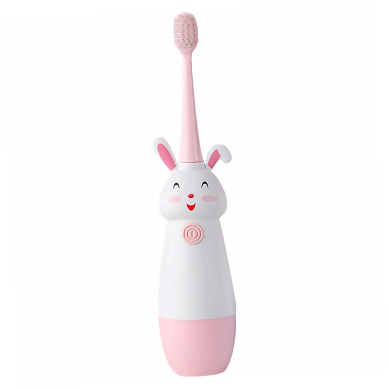 PartyKindom 3sets Spazzolino Elettrico Per Ragazzo Ragazza Forma Di Cartone Animato Completo Con Testine Sostituibili Manico Antiscivolo e Design Rosa Spazzolino Sicuro e Facile Da Impugnare