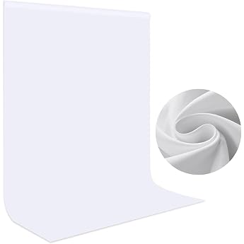 Photo Background White 1.5 x 2 m Foldable Photography Background