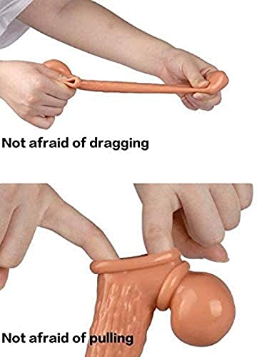 Penis vergroting, seksspeelgoed, penishuls, voorhuid, tegen vertraging, ejaculatie, pennis huls, extender, penishuls… - Afbeelding 6