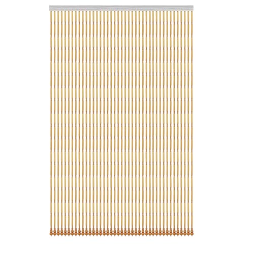 Rideau de porte en bambou 90x215cm à 60 brins pour séparation