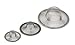 Elitexion 6pcs Kitchen Bathroom Sink Mesh Strainer Stainless Steel, Large Medium and Small (Pack of 6)