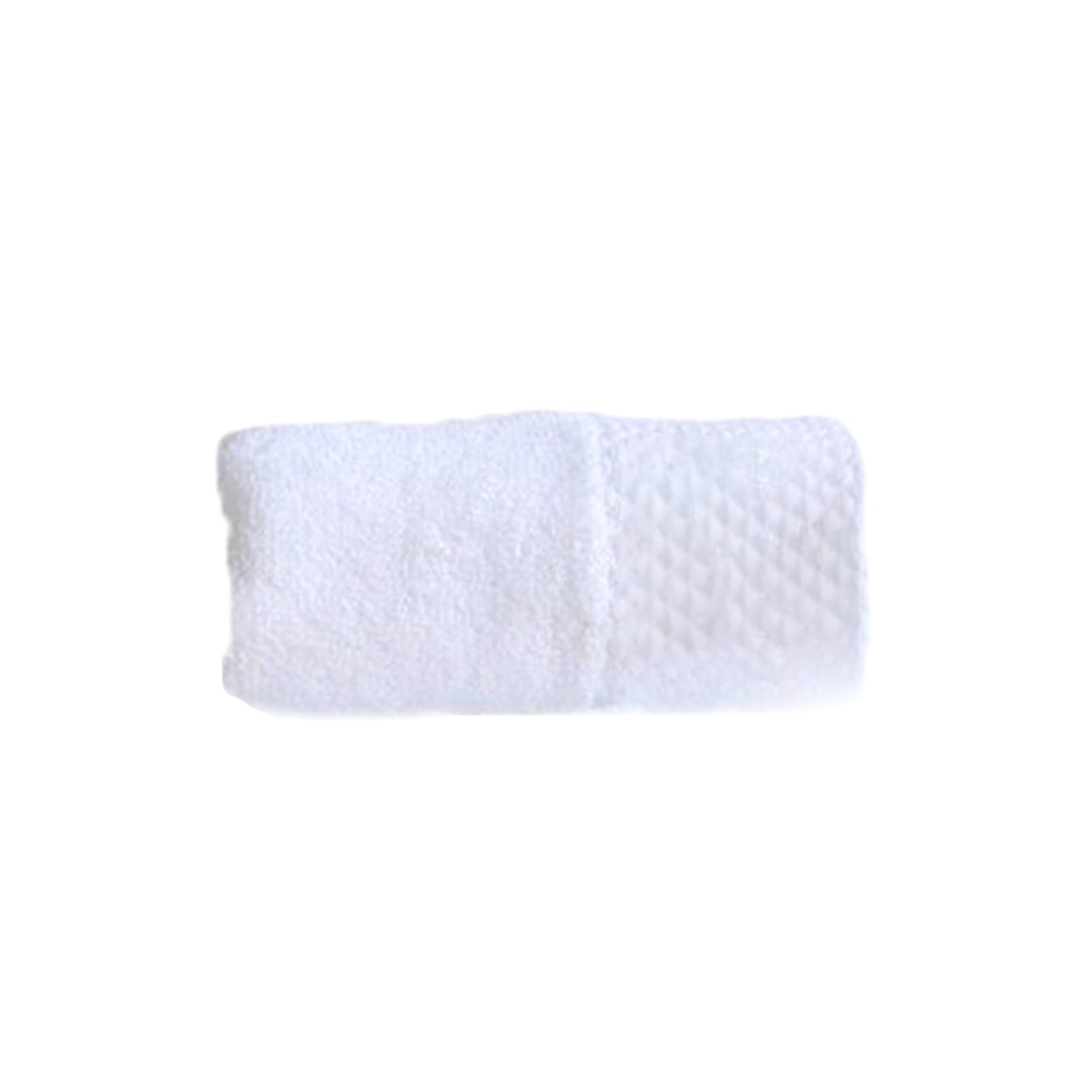 Plush Bath Towel Beauty Parlor Luxury Hotel Super Soft Great Water Absorption Thick Pure Cotton Solid White Ideal