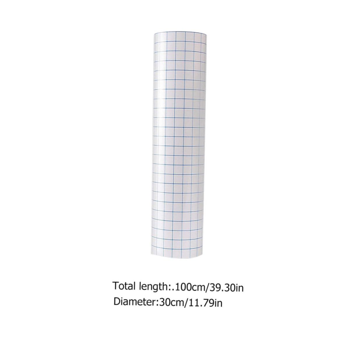 Self Adhesive PVC Alignment Grid Transfer Tape 2Pcs for Vinyl | Easy Transfer Film, Red Grid Lines, for Patterns, Doors and Ceramics, Removable Sheet