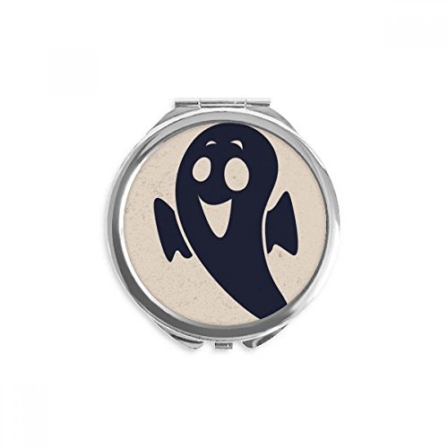 Miroir rond maquillage portable pour retouches express en soirée d'Halloween