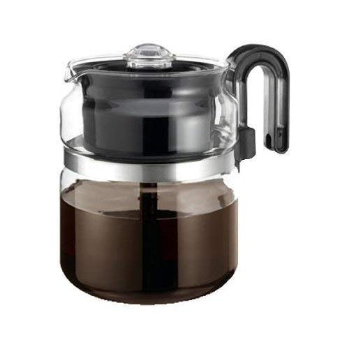 One-All Stovetop Percolator 8 Cup 7 In. Dia. X 5.6 In. H Black Handle #TOP1