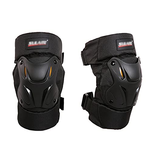 SHAIYOU Genouillères Réglable Protections De Sport Adulte Jeune pour Vélo Roller Patinage Trotinette Planche à Roulette Skateboard Motocross De Course Cover