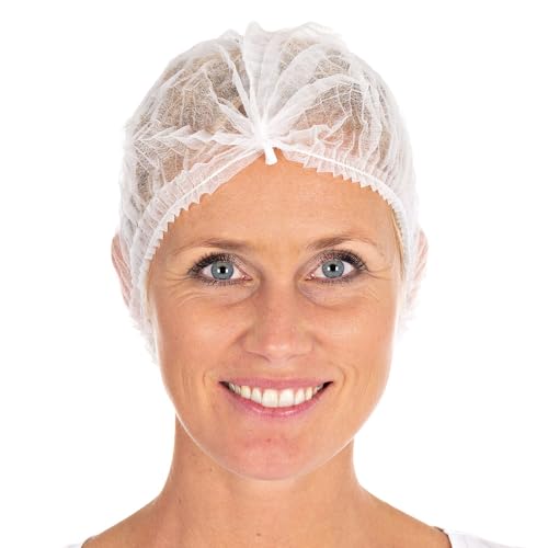 Standardhaube aus Polypropylen-Vlies leicht - im Sparpack, Größe: 60cm,...