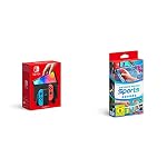 Nintendo – Nintendo Switch (OLED-Modell) Neon-Rot/Neon-Blau + Nintendo 