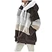 LRMQS maternity winter coat Warm Winter Coats for Women Plus Size Zip up Fuzzy Fleece Jacket Hoodie with Hood Casual Trendy Fluffy Sweater Cardigan