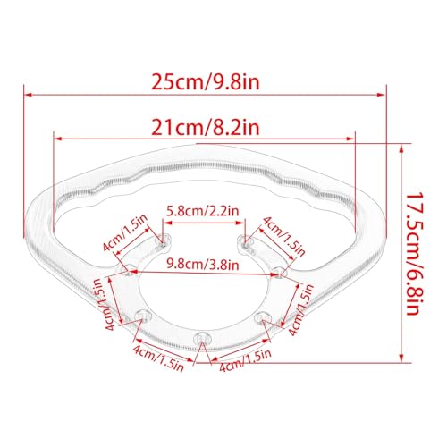 Barra de agarre VFR800 reposabrazos trasero de aluminio negro para pasajero de motocicleta 3