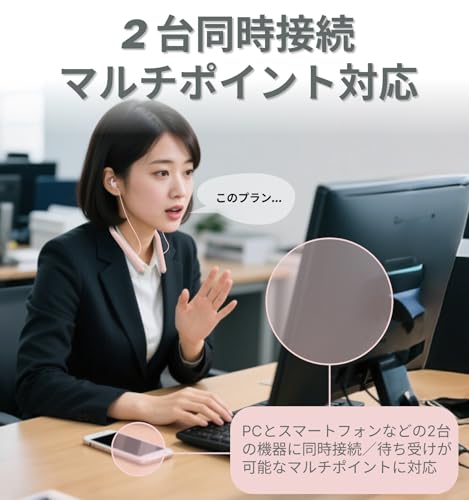 寝ホン 睡眠用イヤホンBluetooth 5.4ネクバンド型 イヤフォン 商品画像8