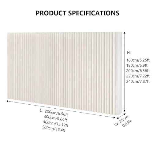 Paravent séparateur de pièce rétractable et autoportant gain de place - 3