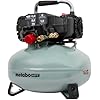 Metabo HPT Pancake Air Compressor, 6-Gallon 165PSI, Portable Air Compressor with 1.0 HP Oil-Free High Efficiency Motor, Lihghtweight, Quick Couplers for Fast Tool Changes, EC711S