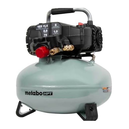 Metabo HPT Pancake Air Compressor 6 Gallon