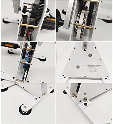 Portable Foot Pedal Power Generator, Manual Crank Generator 50W/100W, Emergency Pedal Power with Dual USB Output DC 1-35V, Ideal for Home, Camping & Outdoor Use