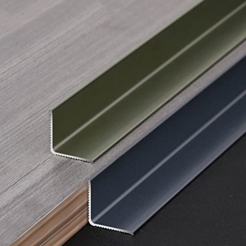 Cornière de finition pour sol et angle de mur bleu pièce de vie
