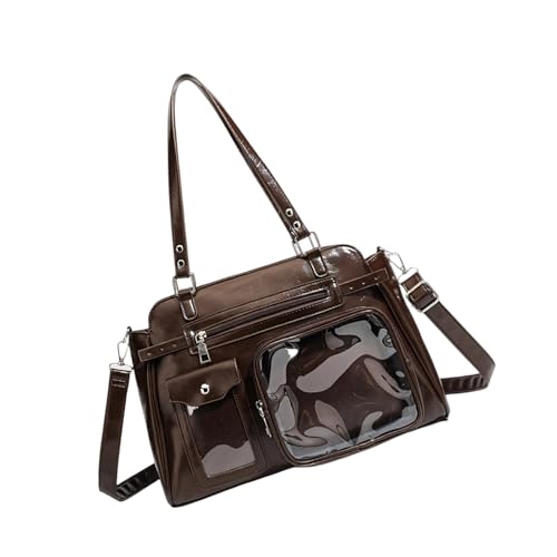 Itabag sac à bandoulière transparent style Harajuku et sac messager tendance pour jeune fille