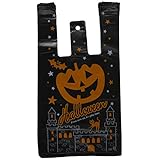 手提げ袋 レジ袋 ブラックハロウィン-S(100枚) BHW-S