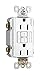 Legrand Radiant 1597NTLTRWCCD4 15 Amp Night Light GFCI Self Test Tamper-Resistant Decorator Duplex Outlet with Cool Touch LED, White (1 Count)
