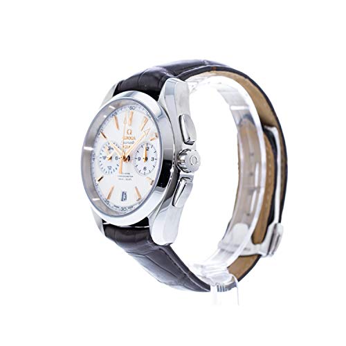 Omega Seamaster Aqua Terra Steel Men's Watch w/Brown Crocodile Leather Strap 231.13.43.52.02.0013