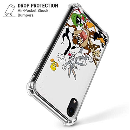 Skinit Clear Phone Case Compatible With Iphone Xr - Officially Licensed Warner Bros Looney Tunes All Together Design #TOP2