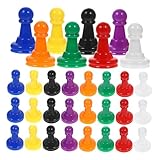 Plastique : ces pièces de jeu sont fabriquées en plastique, ce qui garantit leur durabilité et leur fiabilité pour une utilisation à long terme dans vos jeux de société, jeux de société, échecs électroniques