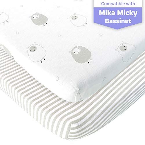 32x19 bassinet sheets