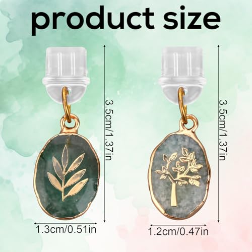 Penitue 2pcs Crystal Charms for Kindle, Phone and Tablet Accessories USB C Anti-Dust Plug Charm Compatible with Kindle & Phone Type C Charging Ports for E-Reader Book Lovers