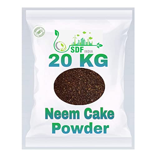 SDF INDIA Neem Cake Powder Organic Fertilizer and Pest Repellent for