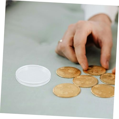 Cápsulas Plásticas Transparentes para Monedas, 200 pcs miniatura 7