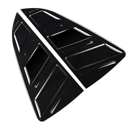Becquet latéral VW Polo 2019-2022 volet de fenêtre noir brillant