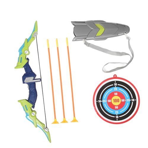 MOBUTOFU Boys and Girls Archery Set Suction Cup Arrows Safe Bow Arrow Toy for Indoor Outdoor Play Fun Archery Toy for Boys Girls