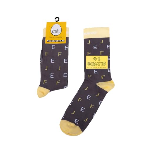 mundohuevo Trio de Calcetines Jefe Divertidos | Calcetines de Algodón Graciosos para Navidad, Cumpleaños o Día del Padre | 1 gratis por el que se te pierde en la lavadora | Regalo Original para Papá.