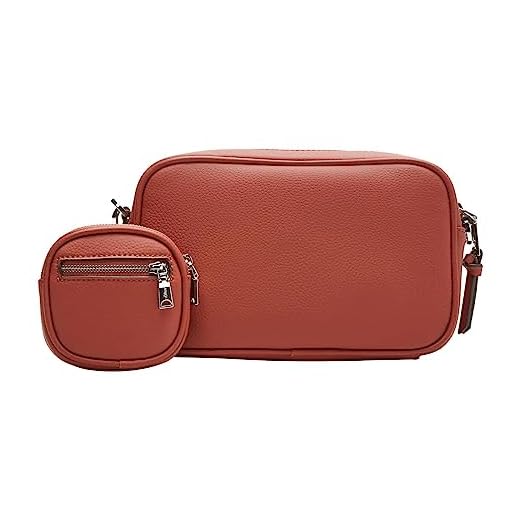 s.Oliver 2129988, Bolsa para Mujer, Naranja 2711, 1