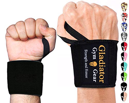 Wrist Wraps For Weightlifting Wrist Support For Workouts. 18 Inch Wrist Straps For Weight Lifting. Weight Lifting Wrist Wraps For Men & Women. Wrist Bands For Working Out For Wrist Compression