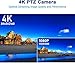 AVKANS Studio 4K Camera, AI Auto Tracking 20X Zoom NDI PTZ with HDMI SDI USB2.0 for Ministry, Church, Video Production, PoE Support