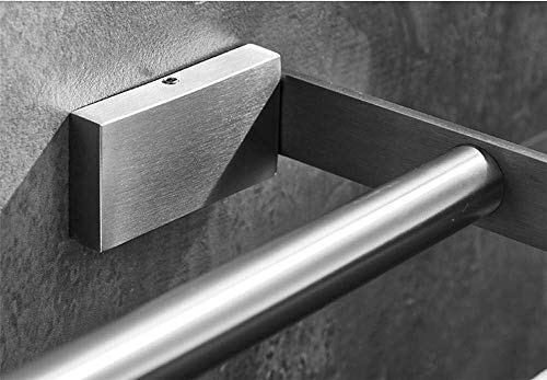 Porte-serviettes en acier inoxydable 304 pour salle de bain moderne brossée