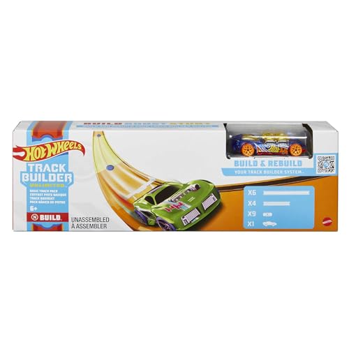 Hot Wheels Track Builder Pacote Básico Da Pista