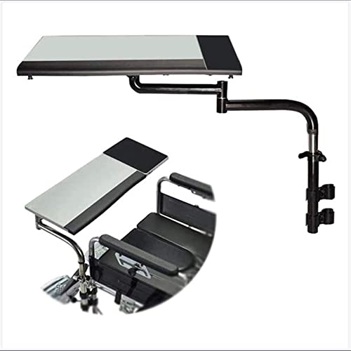 DDIOA Bandeja de Regazo for Silla de Ruedas, Escritorio de bandejas universales portátiles, Escritorio de computadora ergonómico for Silla de Ruedas for Comer, Leer y Descansar Cover
