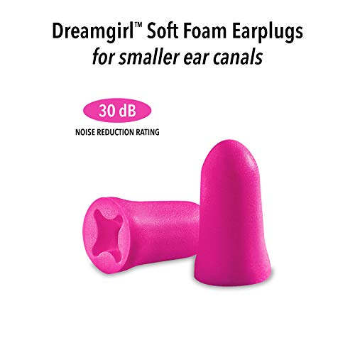 Mack’s Dreamgirl Soft Foam Earplugs, 7 Pair With Travel Case - Small Ear Plugs For Sleeping, Snoring, Studying, Loud Events, Traveling And Concerts #TOP1