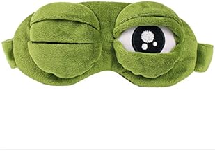 OFKPO Sleeping Mask Cartoon Frog Eye Mask