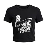Sophie Cunningham Merch Crop Top Short Shirt for Women