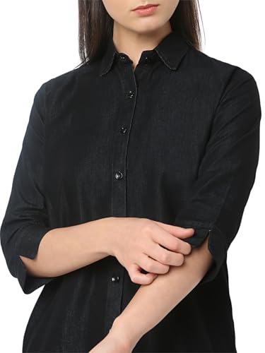 Image of Smarty Pants Women's Denim Formal Shirt.