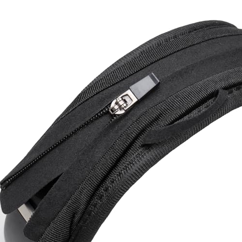 Funda para acolchado de diadema compatible con auriculares Fiio FT1, FT1 Pro, JT7 Over Ear, almohadilla gruesa de 6mm, cremallera sin movimiento, con asa para colgar miniatura 7